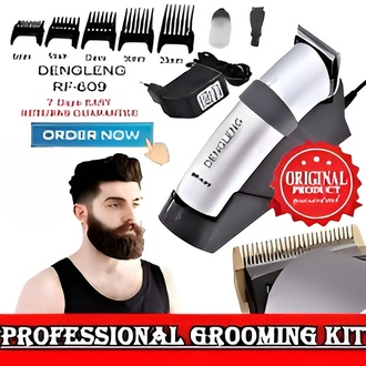 Dengleng Rf-609r Rechargeable Hair And Beard Shaving Machine For Men And Grooming