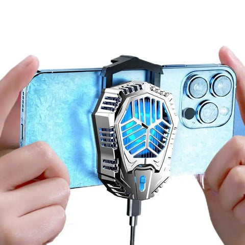 DS 01 Original Mobile Cooler Magnetic Phone Cooler Fan | Adjustable Cooling Fan Holder Heat Sink Cooling Artifact for All