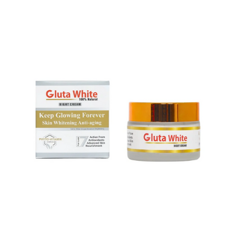 Gluta White Extreme Stronger Light Up And Anti-Aging Day &amp; Night Cream | 125 gram