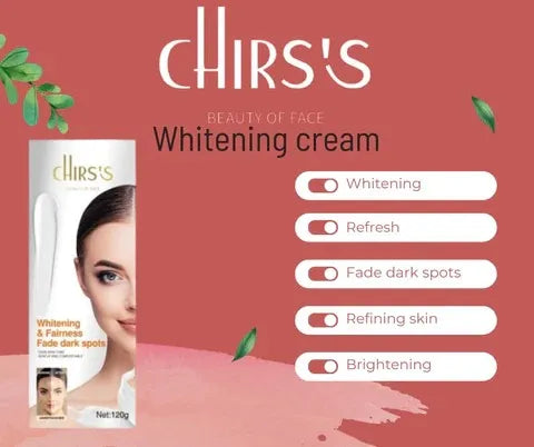 CHIRS'S Whitening &amp; Fairness Fade Dark Spots Cream - 120g