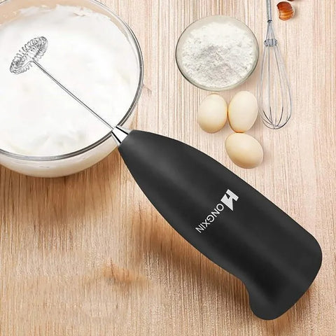 Electric Mini Coffee Beater Egg Beater &amp; Milk Frothier (Random Color)