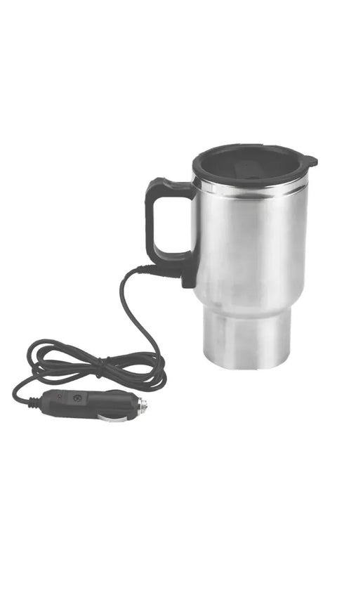 12 Volts 450 ml Heated Travel Mug Coffee /Tea/Soup Cup Car Charging Electric Kettle
