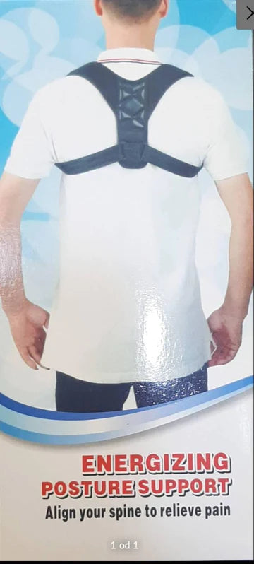 Energizing Posture Support - Back Pain Relief Belt.