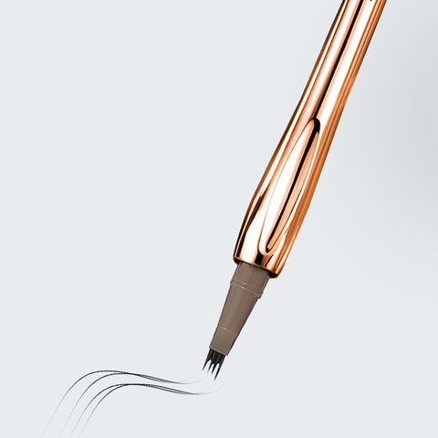 ( Tattoo brow) 4 Points Tip Tattoo Pen | 4 Tip Tattoo Eyebrow Pen | Eyebrow Pencil Creates Natural Makeup Effect