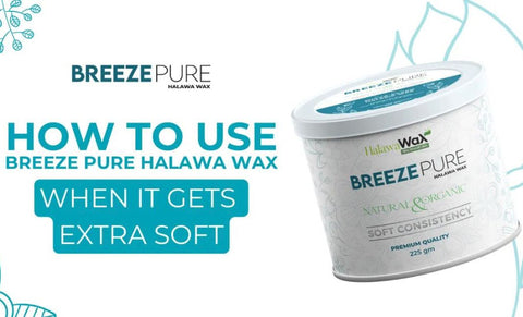 Breeze Pure Organic Halawa Finger Wax | Hair Removal Wax | Best Quality Finger Wax (With Box ) (225g)