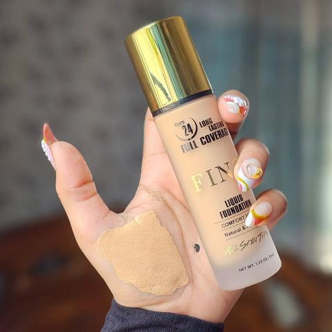 FINZ 24 Hours Long Lasting Full Coverage Liquid Foundation