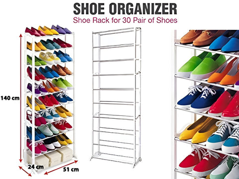 Amazing Shoe Rack Shoe Rack Organizer 30 PCs pair