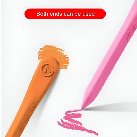 Children Pack of 12 Plastic Crayons, 12 Vibrant Crayons Colors, Caryon Pencils