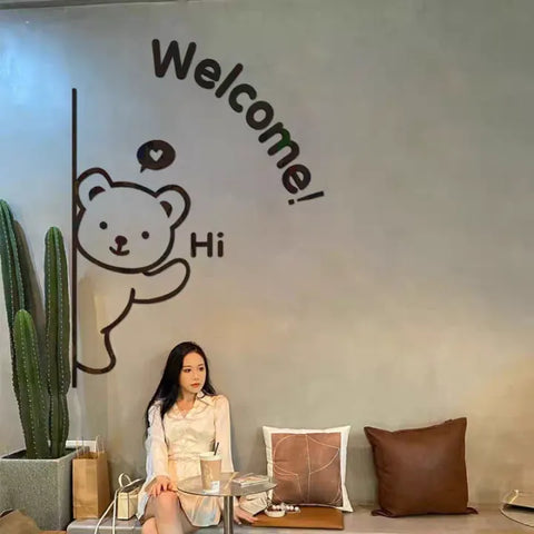 3d wall art with cute teddy bear shaped for home &amp; office decorations Wooden wall Art