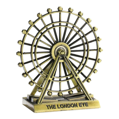 Creative Metallic London Eye Wheel Ornament (Rotating wheel)