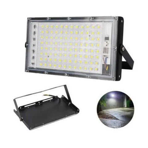 50W Led Flood Light IP65 Waterproof Outdoor Garden Yard Floodlight Spotlight - 50 LED