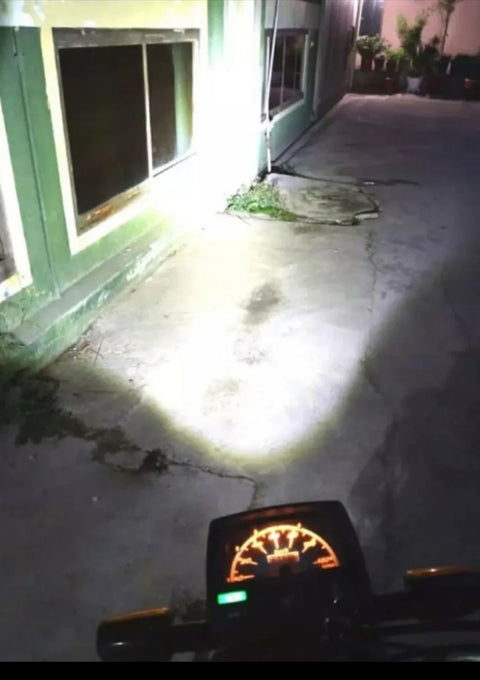 5 function Led head light | 15 led fog bike headlight beam for cg 125 and all 70cc bikes | Best Quality Headlight