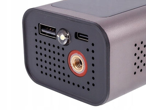 Air Compressor – Wireless Electric Air Pump for Car &amp; Bike Tires | 150 PSI / 10 BAR Portable Compressor with 2000mAh Battery ( Black )