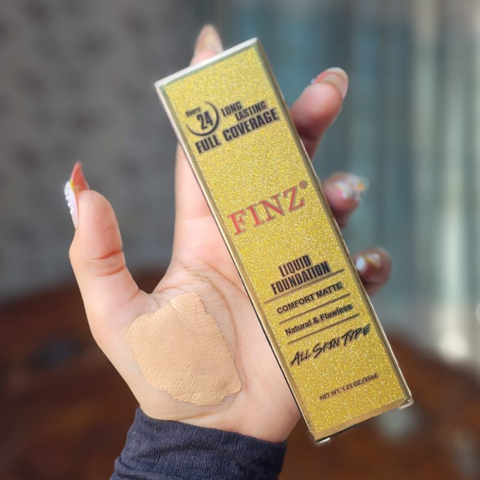 FINZ 24 Hours Long Lasting Full Coverage Liquid Foundation