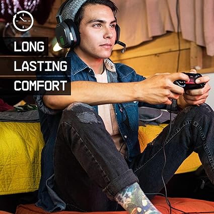ASTRO Gaming A10 Wired Headset - Lightweight, Damage Resistant, ASTRO Audio Compatible with Xbox, PS5, PS4, Nintendo Switch, PC, Mac