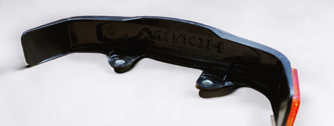 Front monogram for honda motorcycle universal with reflectors | Best Quality Monogram | Sleek and Elegent Design