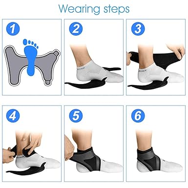 1 Pcs Right Foot Breathable Ankle Brace for Sprained Ankle,Stabilize Ligaments,Prevent Re Injury for men &amp; women with Adjustable Wrap
