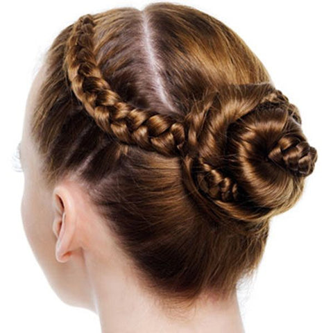 beautiful  French Braid Hair Ladies Bun Making Tool / Hair Styling French Twist Magic Bun Hair Maker