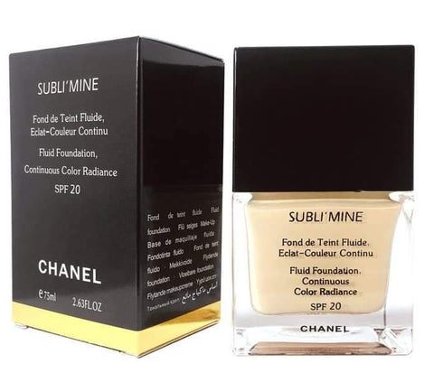 CHANEL SUBLI MINE Fluid Foundation For Smooth And Silky Skin