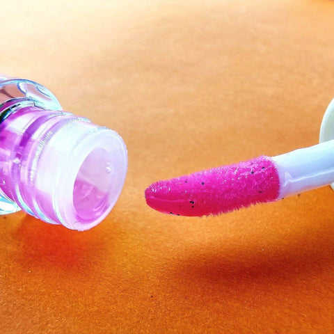 6 Pcs Cute Bear Changing Lip Gloss Set Moisturizing Magic Tint Liquid Lipstick | Royal Lipstics (Random Color)