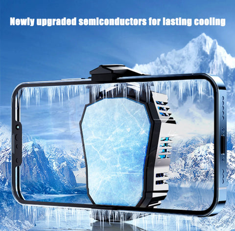 DS 01 Original Mobile Cooler Magnetic Phone Cooler Fan | Adjustable Cooling Fan Holder Heat Sink Cooling Artifact for All