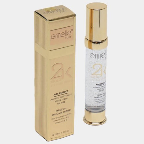 Emelie Paris 24K Gold Age Perfect Makeup+Skincare Primer (30ml)