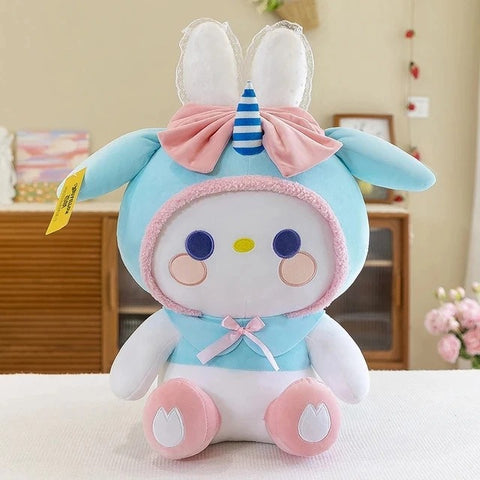 Dino Flower Rabbit Cat Elf Plush Toy Shade Stuff Doll Cute Girl - 35cm