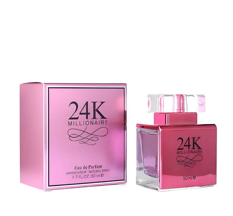 24K  Millionaire Perfume Women's Eau de Fruity Scent 50ml (original)