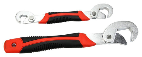 2 PCs Multi-Function Universal Wrench Set Snap and Grip Wrench (random color)