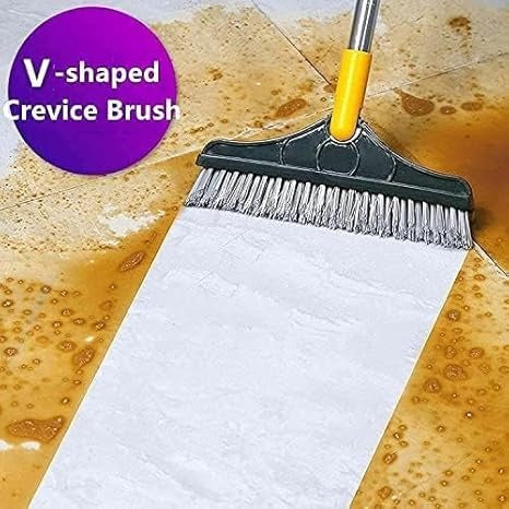 2 In 1 Floor Cleaning Brush Bathroom Tile Windows Floor Cleaning Brush With 120° Rotatable Head – Multipurpose Bathroom Floor Cleaning Brush – Floor Brush Scrubber