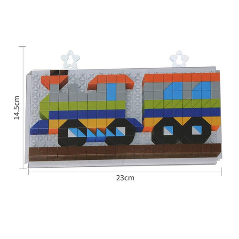 Building Block Set For Kids | Best Quality Block Table Toy For Kids - Toys For Boys &amp; Girls - Building Blocks with Table ( Random design  )