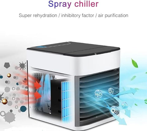 Air Ultra Portable Home Air Cooler | Portable Personal Air Conditioner, Mini USB 3 in 1 Air Cooler
