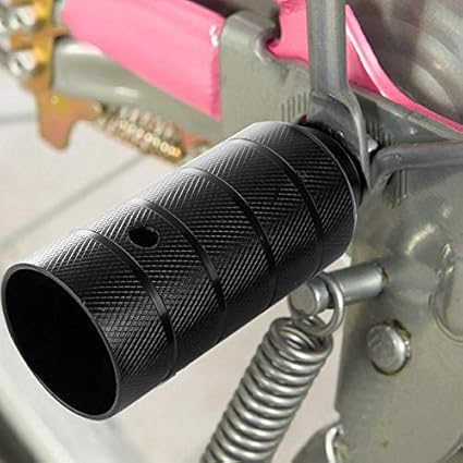 Bicycle Axle Foot Rest, Bike Stunt Pegs Footrest Pedal - 2 Pcs