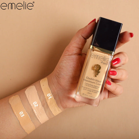 Emelie Double Wear foundation SHADE 01