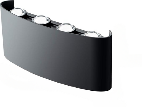 8 Way 8 Side Outdoor Waterproof Wall Light, Fancy LED light for wall, Aluminium IP65 Waterproof Outdoor Wall Lamps - 8 Watts