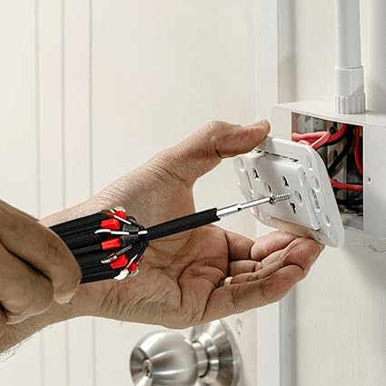 8 in 1 Screwdriver Multifunctional Repair Tools with torch