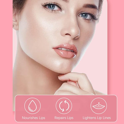 3 PC Mirror Lip Gloss Tinted Lip Balm Lip Oil Hydrating Non-Sticky Lip Glow Oil Lip Plumper Mirror Gloss Lip Stain (Random Shades)