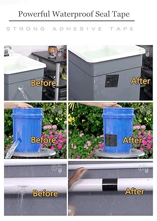 FLEX TAPE ULTRA-STRONG WATERPROOF ADHESIVE TAPE | Waterproof Seal Repair &amp; Sealant | Stop The Leak