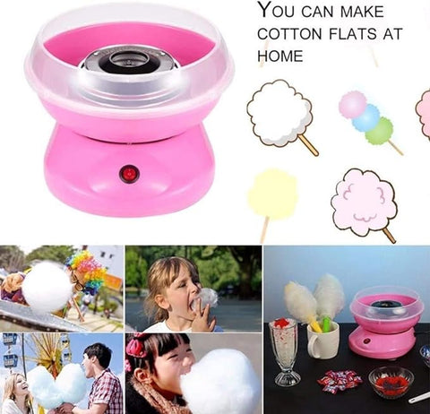 Cotton Candy Maker Device With Free Watch (Random Color)