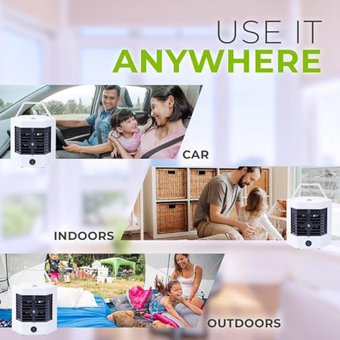 Arctic Air Ultra Pro Evaporative Air Cooler Fan - Portable 4-in-1 Cooling Solution with Humidifier, Air Purifier, and Adjustable Airflow - Effortless Cooling and Enhanced Comfort
