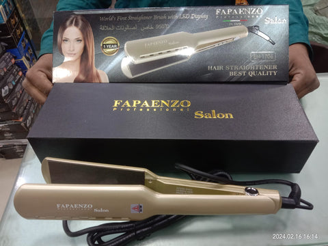 FAPAENZO Professional Hair Straightener | Women hair.