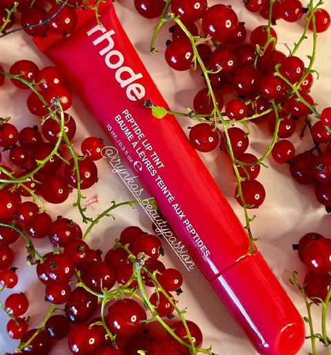 8 Colors Rhode Lip Care Series | Tinted Lip Balm | Lasting Moisturizing Blushes | Hydrated Lip Gel Oil | Pout Lips Long-acting Lip Treatment