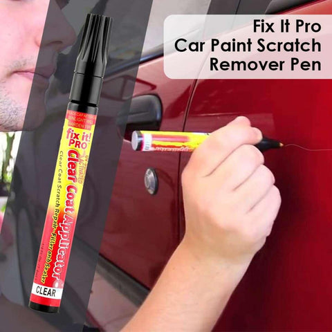 Fix It Pro Car Scratch Repair Remover Pen Magic Clear Coat Applicator Filler &amp; Sealer Painting Pen