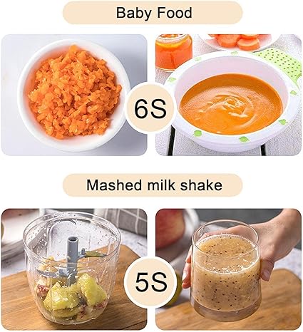 5 Blades Manual Vegetable Chopper Cutter Hand Pull Food Chopper (random color)