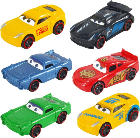 6-Piece Mini Metal Alloy Car Dinky Set – Durable Die-Cast Toy Vehicles for Kids, Compact Pull-Back Cars for Racing, Collecting &amp; Imaginative Play – Realistic Design, Perfect Gift