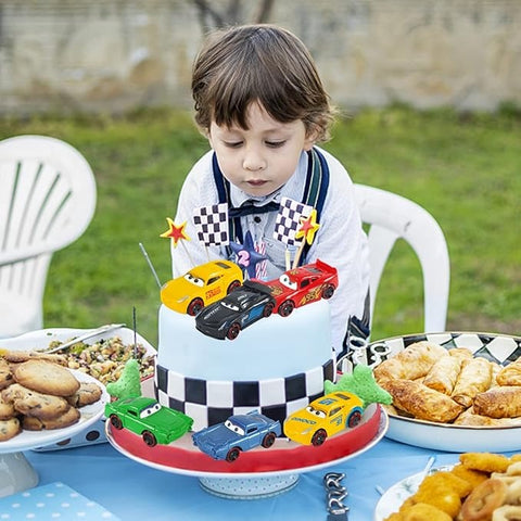 6-Piece Mini Metal Alloy Car Dinky Set – Durable Die-Cast Toy Vehicles for Kids, Compact Pull-Back Cars for Racing, Collecting &amp; Imaginative Play – Realistic Design, Perfect Gift