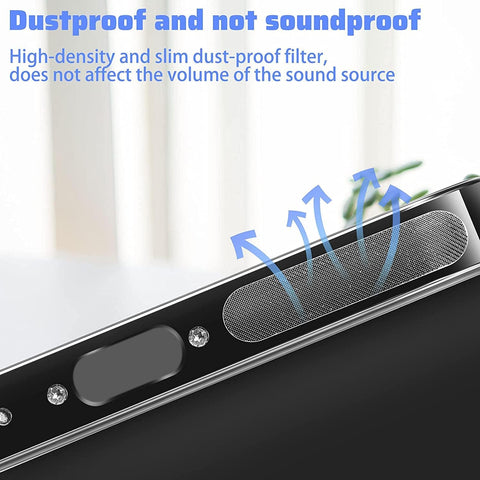 10 PCs (One Strip) Protect Mobile Phone Dustproof Net Stickers Speaker