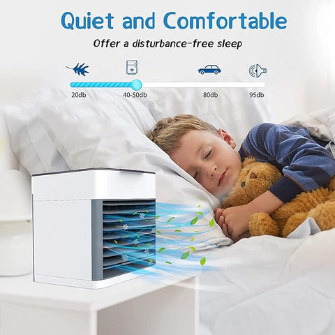 Air Ultra Portable Home Air Cooler | Portable Personal Air Conditioner, Mini USB 3 in 1 Air Cooler