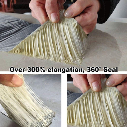 Aluminum Foil Tape  Waterproof Leakage  Strong Self-Adhesive Repair , Window Sill Gap, Pipe Rupture, Surface Crack, Home Renovation