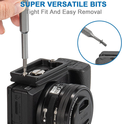 24 in 1 Precision Mini Magnetic Screwdriver Set, 24 in 1 Tool Kit, The Ultimate Electronic Repair Tool Kit for Phone, Tablet, Computer, Laptop, PC, Game Controller, Watch, Precision Screwdriver Set Magnetic